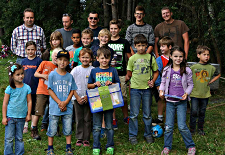 Gruppenbild nach dem Fischen